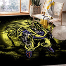 Goku Super Saiyan 3 Dragon Ball Moonlight Rug Carpet Rug Home Room Decor Nearkii