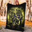 Goku Super Saiyan 3 Dragon Ball Moonlight Premium Blanket Nearkii