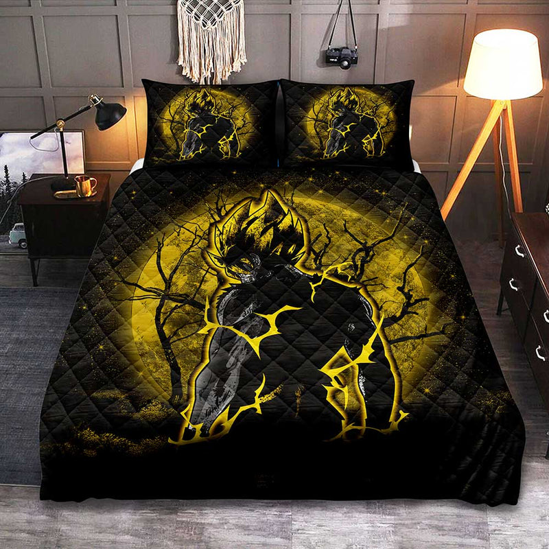 Goku Super Saiyan Dragon Ball Moonlight Quilt Bed Sets Nearkii