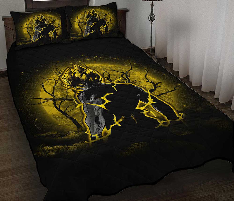 Goku Super Saiyan Dragon Ball Moonlight Quilt Bed Sets Nearkii