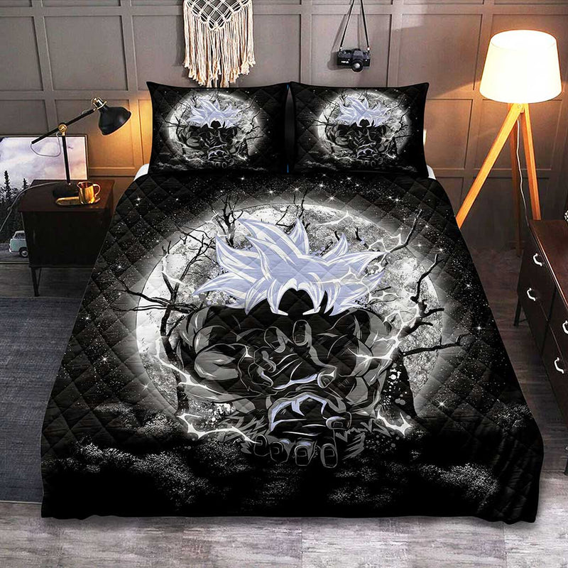 Goku Ultra Instinct Dragon Ball Moonlight Quilt Bed Sets Nearkii