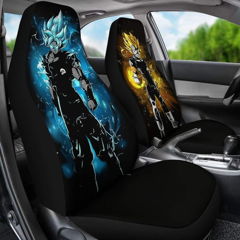 Goku Vegeta Car Premium Custom Car Seat Covers Decor Protectors Nearkii