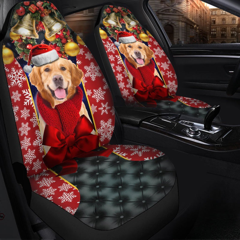 Golden Retriever Puppy Premium Custom Car Premium Custom Car Seat Covers Decor Protectors Decor Protector Nearkii