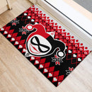 Harley Quinn Christmas Doormat Home Decor Nearkii