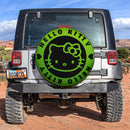 Hello Kitty Green Jeep Car Spare Tire Cover
