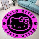 Hello Kitty Pink Round Rug