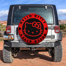 Hello Kitty Red Jeep Car Spare Tire Cover