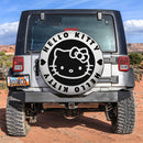 Hello Kitty White Jeep Car Spare Tire Cover