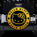Hello Kitty Yellow Jeep Car Spare Tire Covers Gift For Campers Nearkii