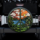 Hippie Forest Car Spare Tire Covers Gift For Campers Nearkii