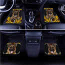 Sunflower German Shepherd Car Floor Mats Car Accessories Nearkii