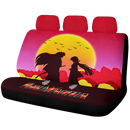 Inuyahsa Sunset Car Back Seat Covers Decor Protectors Nearkii