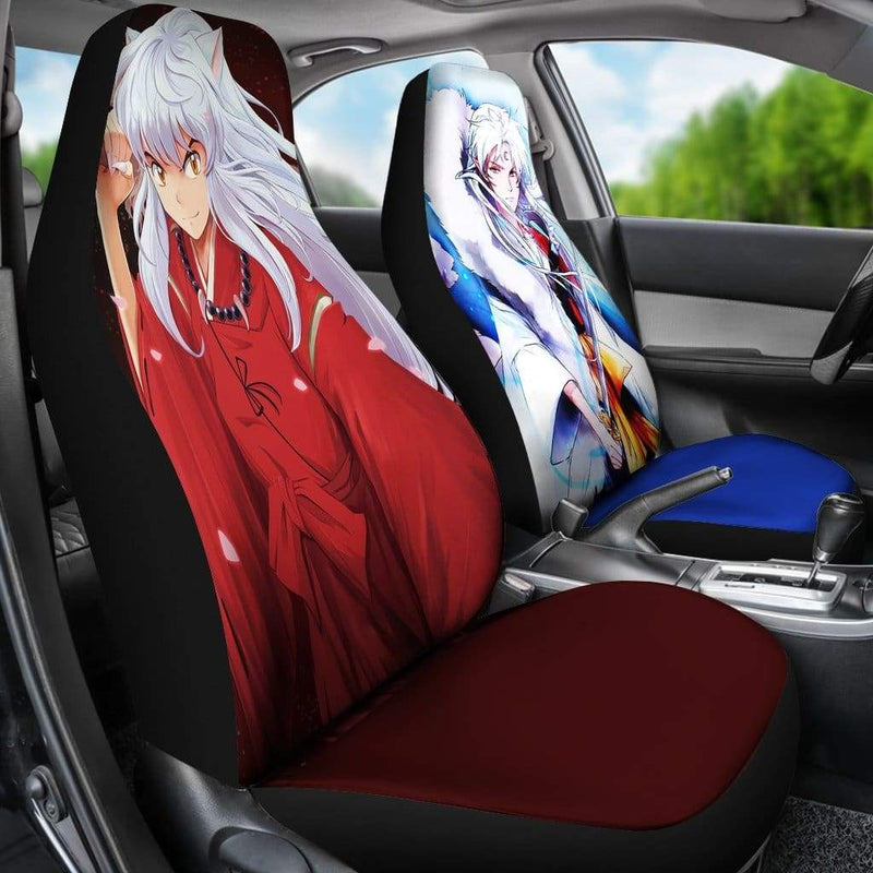 Inuyasha Sesshomaru Car Premium Custom Car Seat Covers Decor Protectors Nearkii