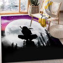 Itachi Moon Night Galaxy Rug Carpet Rug Home Room Decor Nearkii