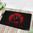 Itachi Red Moonlight Doormat Home Decor Nearkii