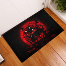 Itachi Red Moonlight Doormat Home Decor Nearkii