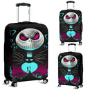 Jack Skellington Nightmare Before Christmas Luggage Cover Suitcase Protector Nearkii