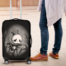 Jack Skellington Sad Luggage Cover Suitcase Protector Nearkii