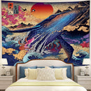 Whale Japanese Style Art Tapestry Room Decor Nearkii