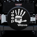 Jeep Wave Jeep Car Spare Tire Cover Gift For Campers Nearkii