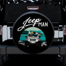 Jeep Man And Dogs Car Spare Tire Covers Gift For Campers Nearkii