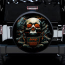 Jeep Skull Car Spare Tire Cover