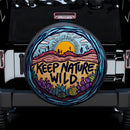 Keep Natural Wild Jeep Car Spare Tire Cover Gift For Campers Nearkii