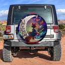 Kiki's Delivery Service Ghibli Studio Love You To The Moon Galaxy Car Spare Tire Covers Gift For Campers Nearkii