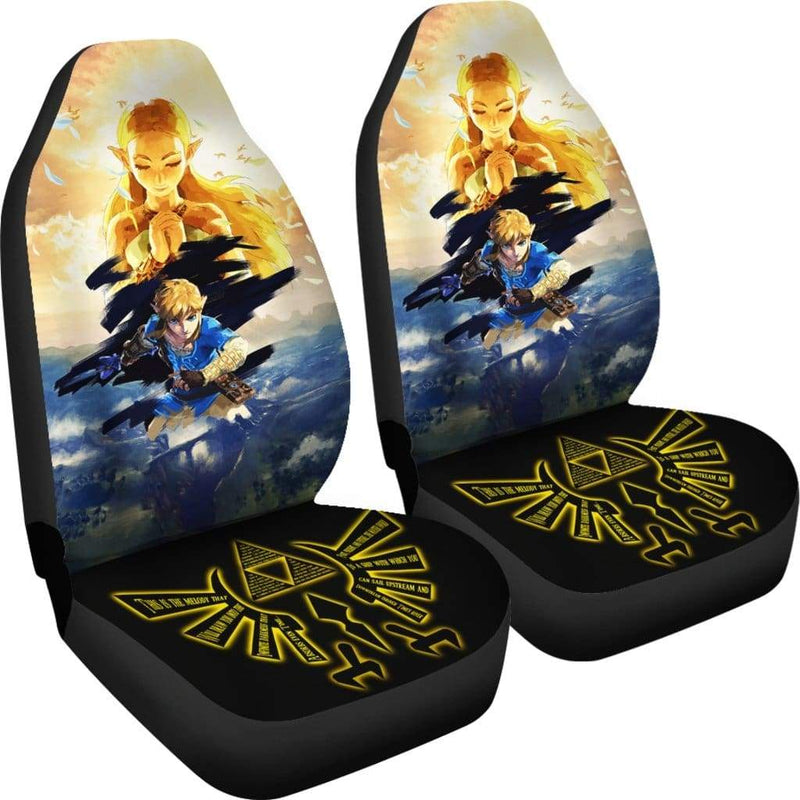 Legend Of Zelda Breath Of The Wild Car Premium Custom Car Seat Covers Decor Protectors Nearkii