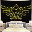 Legend Of Zelda Logo Tapestry Room Decor Nearkii