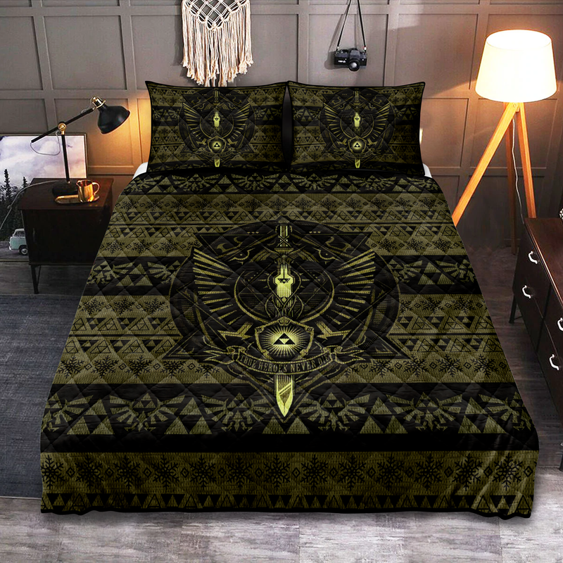 Legend Of Zelda Sword Christmas Quilt Bed Sets Nearkii