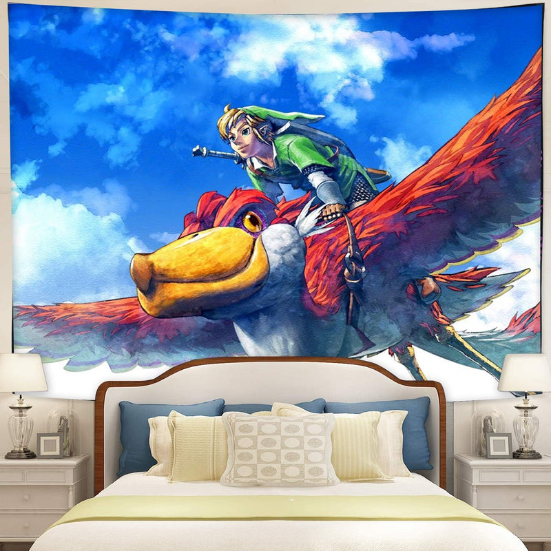 Legend Of Zelda Skyward Sword Tapestry Room Decor Nearkii