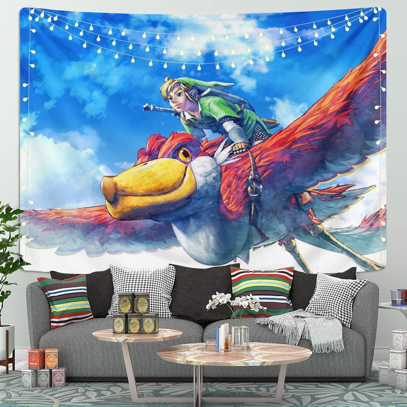 Legend Of Zelda Skyward Sword Tapestry Room Decor Nearkii