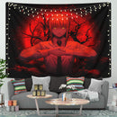 Makima Chainsaw Man Anime Moonlight Tapestry Room Decor Nearkii