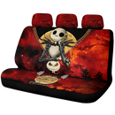 Jack Nightmare Before Christmas Galaxy Moon Darkness Zipper Car Back Seat Covers Decor Protectors Nearkii