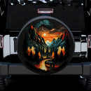 Mountains Camping 3 Car Spare Tire Covers Gift For Campers Nearkii