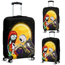 Nightmare Before Christmas Family Luggage Cover Suitcase Protector Nearkii
