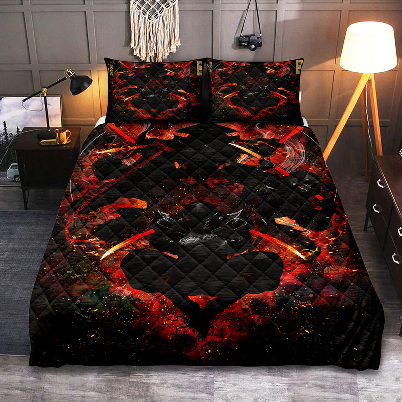 Ninja Japan Quilt Bed Sets Nearkii