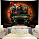 Pennywise And Friends Halloween Moonlight Tapestry Room Decor Nearkii