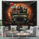 Pennywise And Friends Halloween Moonlight Tapestry Room Decor Nearkii