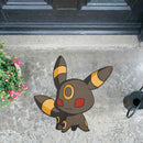 Umbreon Eevee Evolution Pokemon Custom Shape Rubber Doormat Home Decor