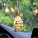 Chainsaw Man Power Get In Sit Down Car Ornament Custom Car Accessories Decorations Nearkii