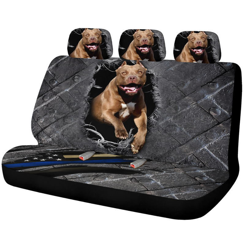 Pull Dog Car Back Seat Covers Decor Protectors Nearkii