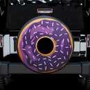 Purple Donut Jeep Car Spare Tire Covers Gift For Campers Nearkii