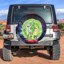 Rick Morty Funny Spare Tire Covers Gift For Campers Nearkii