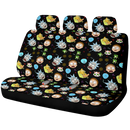 Rick And Morty Car Back Seat Covers Decor Protectors