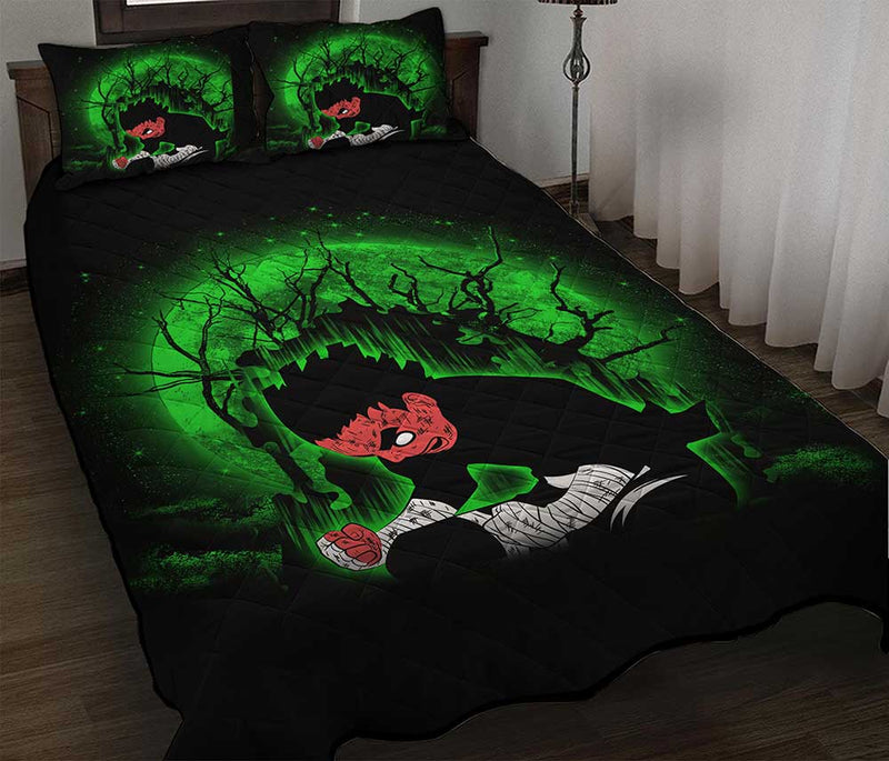 Rock Lee Power Up Moonlight Quilt Bed Sets Nearkii