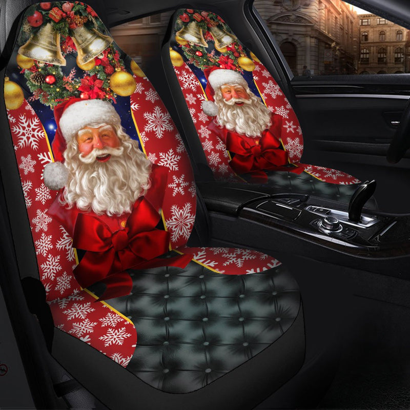 Santa Claus Premium Custom Car Premium Custom Car Seat Covers Decor Protectors Decor Protector Nearkii