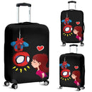 Spiderman Love Luggage Cover Suitcase Protector Nearkii