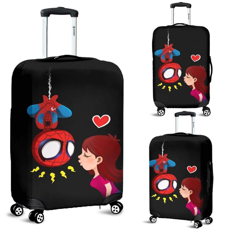 Spiderman Love Luggage Cover Suitcase Protector Nearkii